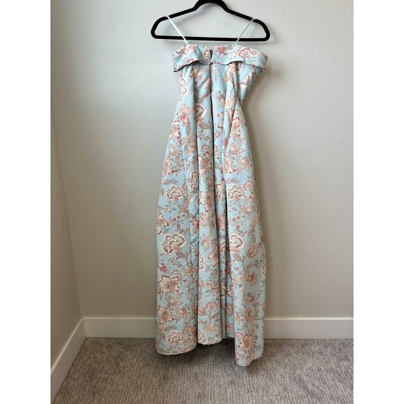 SACHIN & BABI Wedding floral Brielle gown, Gorgeous Formal Elegant Dress SZ 6 - Picture 5 of 15